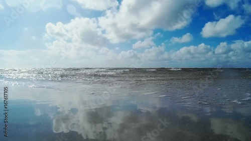 On The North Sea Beach of St. Peter-Ording