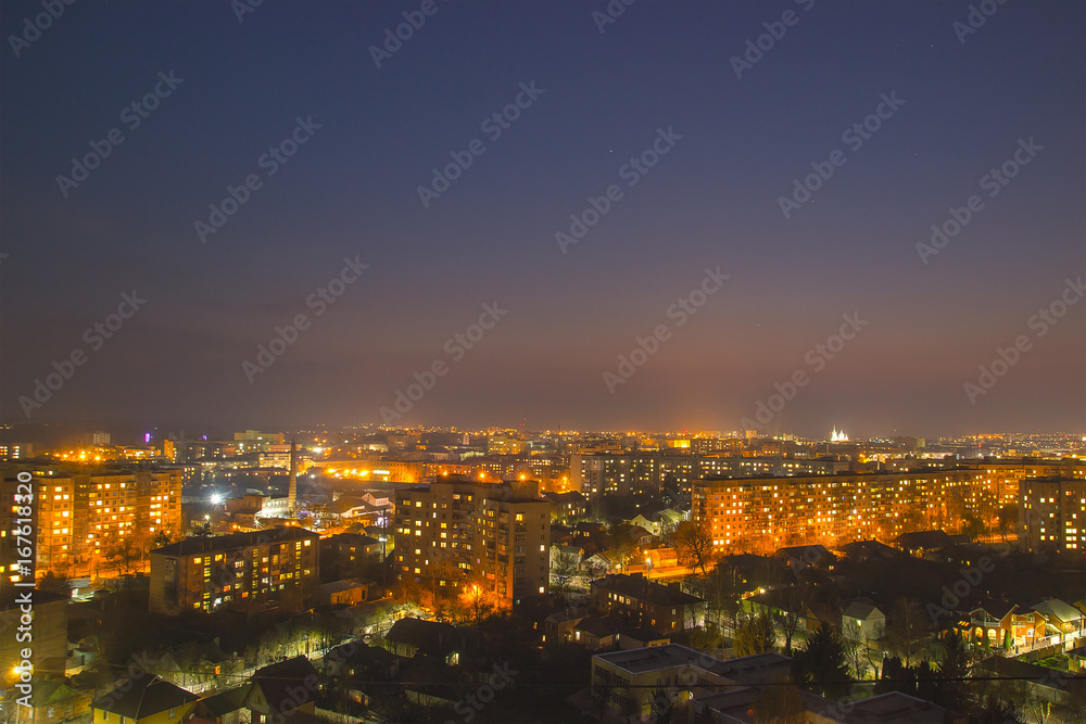 Evening spent on the roof