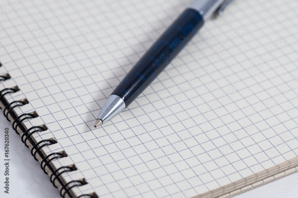 notebook with blue pen, business man items notebook with blue pen, business man items