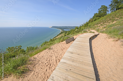 Boardwalk on a Sand Dune Trail