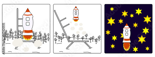 Start rockets