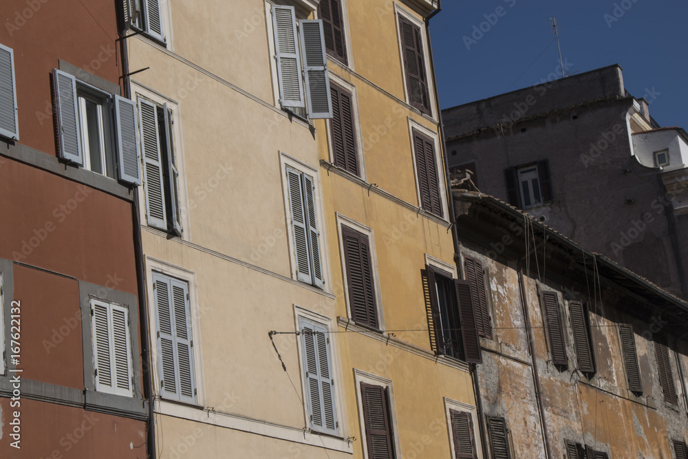 case dei vicoli del centro di roma