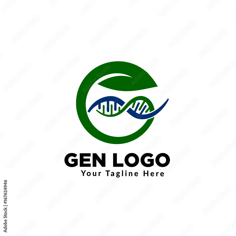 Fototapeta premium dna leaf