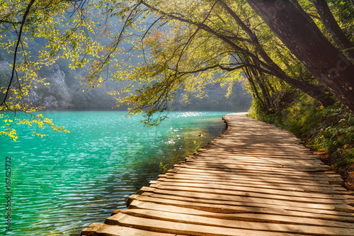 Plitvice lakes National Park, Croatia photo