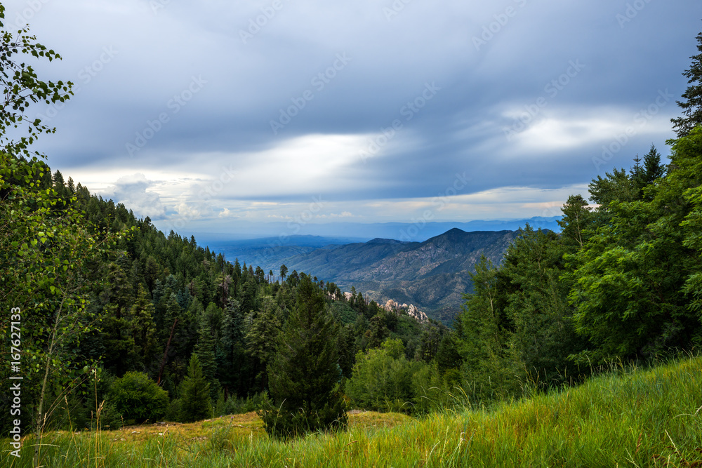 The Catalina Mountains in Arizona