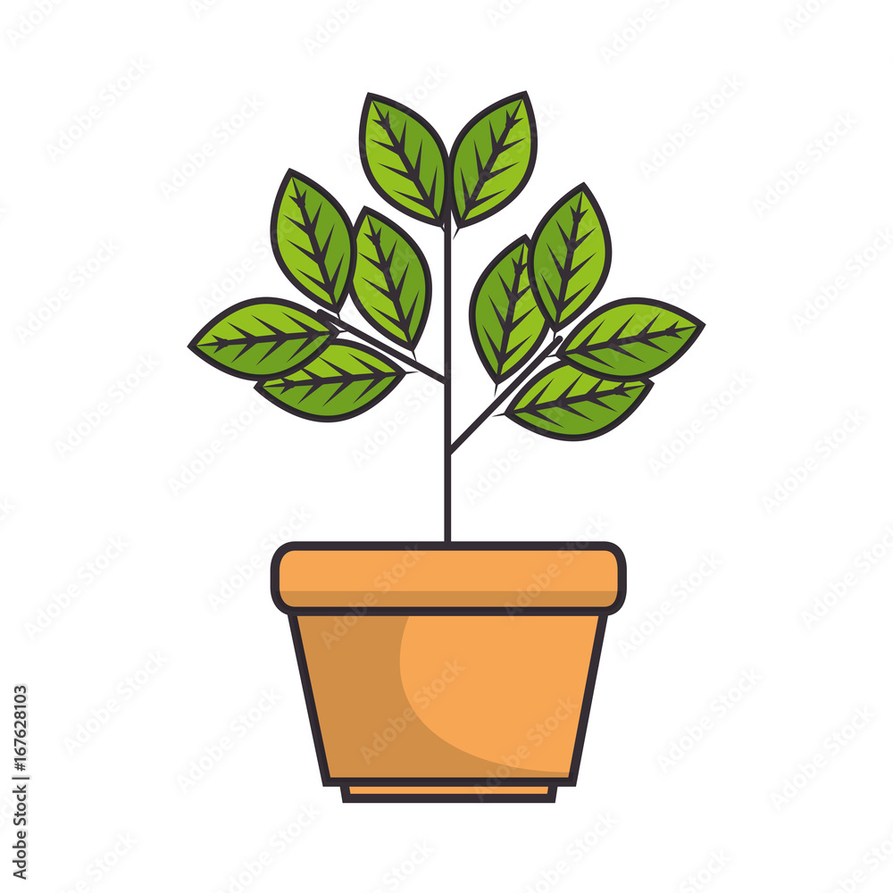 plant in a pot icon plant in a pot icon