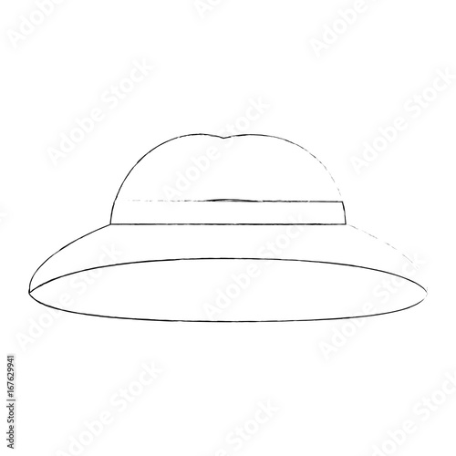 Vintage hat symbol