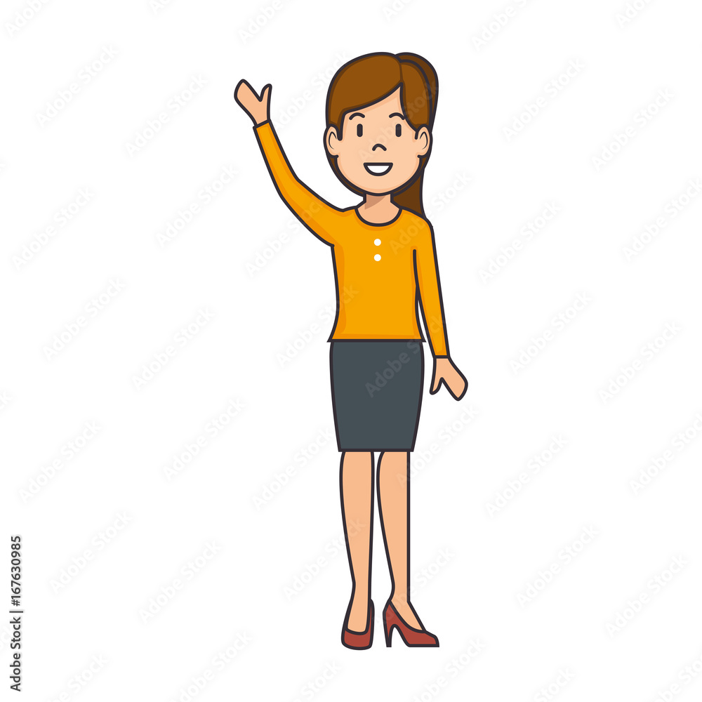 cartoon woman icon cartoon woman icon