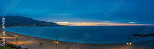 Sunset Beach Sea Wave Sky Cloudy Papudo Chile