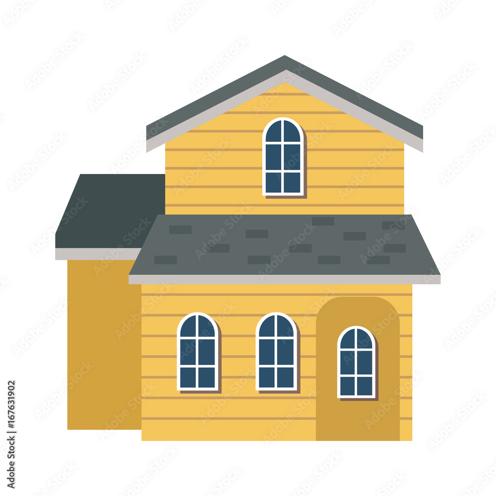 traditional wooden house swiss architecture style isolated on white background vector illustration traditional wooden house swiss architecture style isolated on white background vector illustration