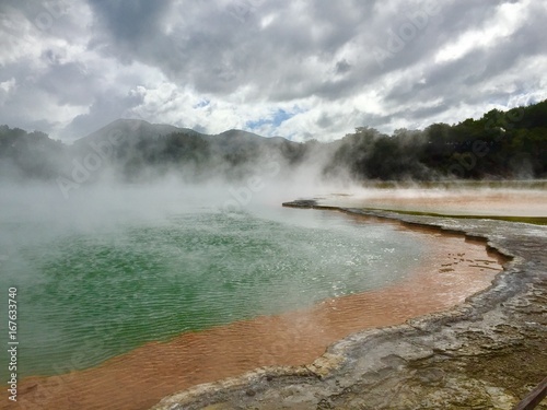 Rotorua geothermal pools