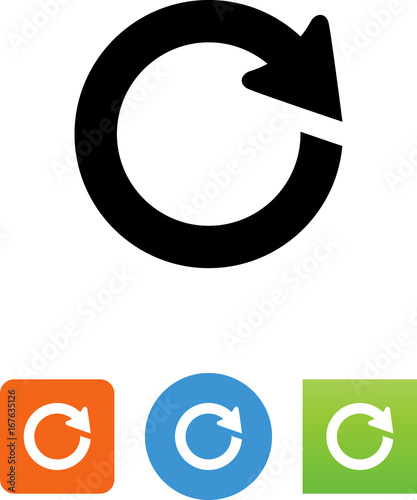 Redo Arrow Icon - Illustration