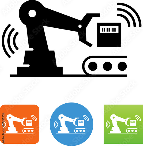 Robotic Package Picker Icon