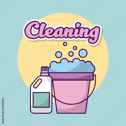 Laundry cleaning clothes icon vector illsutration design graphic