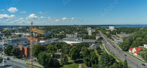 Scenic summer panorama of the city Tallinn, Estonia © photoexpert