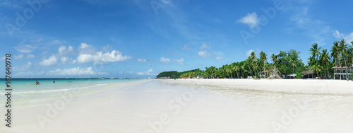 Boracay beach panoramic