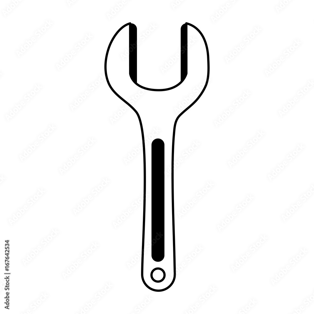 wrench tool icon image vector illustration design wrench tool icon image vector illustration design