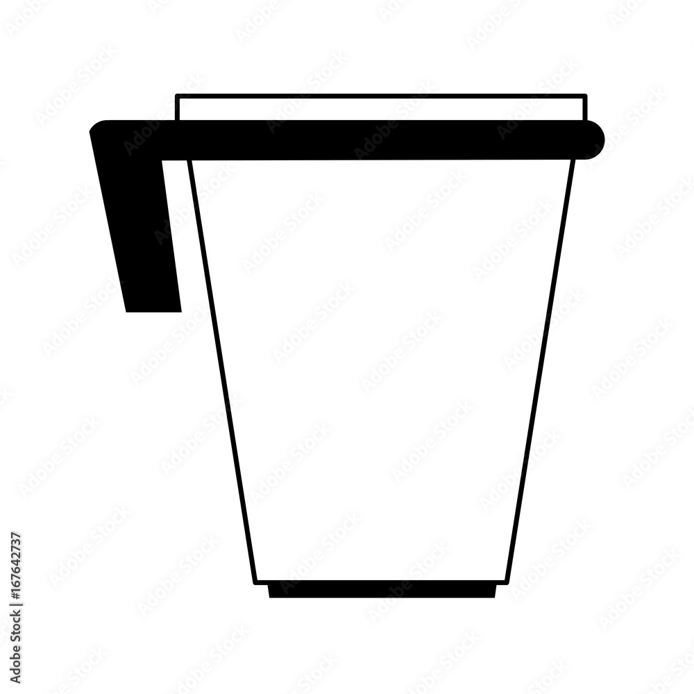 coffee cup sleeve  icon image vector illustration design 