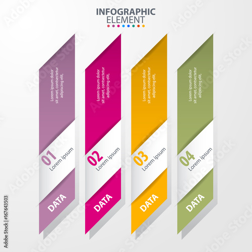 Business Infographics design template illustration