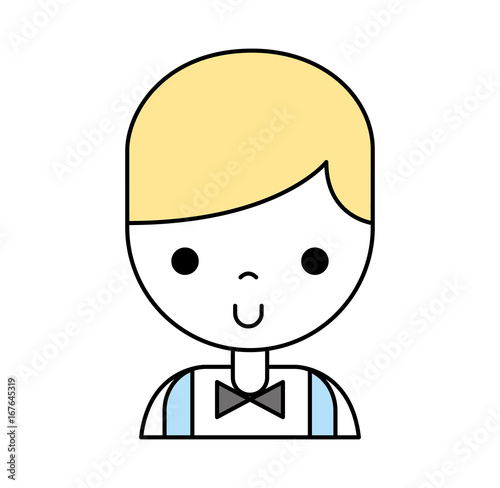 Casino dealer avatar character vector illustration design