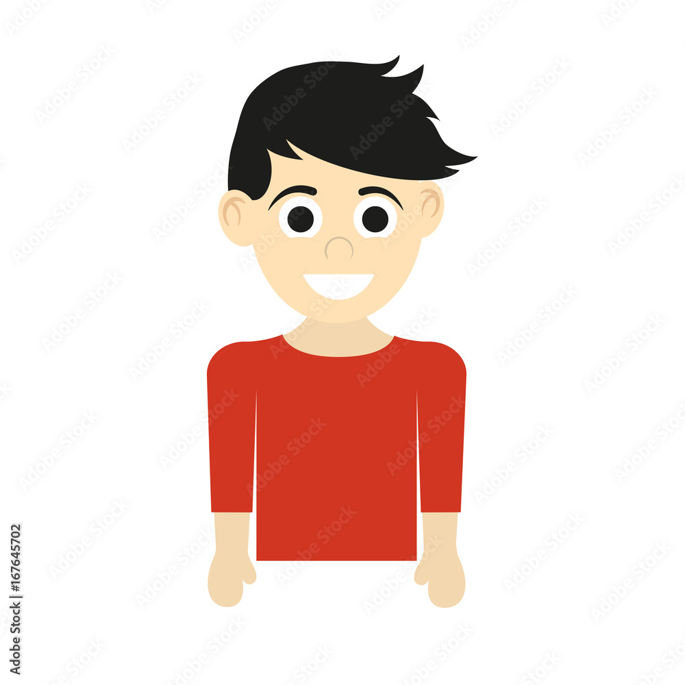 boy happy child icon image vector illustration design boy happy child icon image vector illustration design