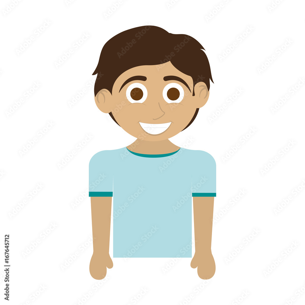 tan skin boy happy child icon image vector illustration design tan skin boy happy child icon image vector illustration design