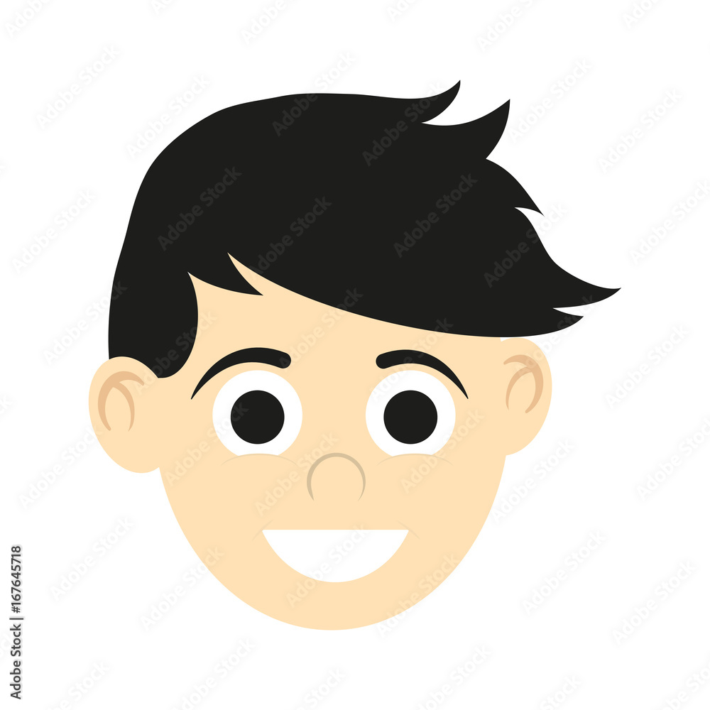 boy happy child icon image vector illustration design boy happy child icon image vector illustration design