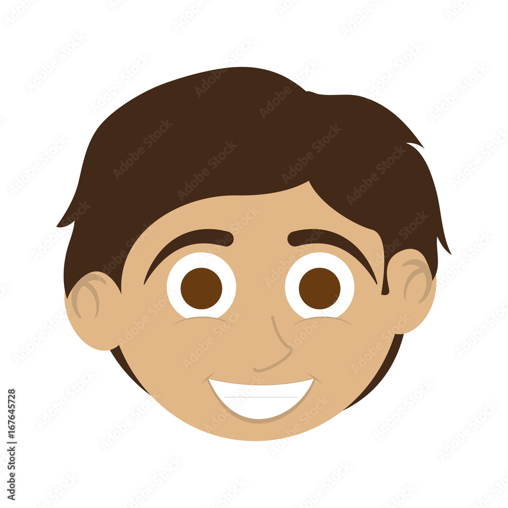 tan skin boy happy child icon image vector illustration design tan skin boy happy child icon image vector illustration design