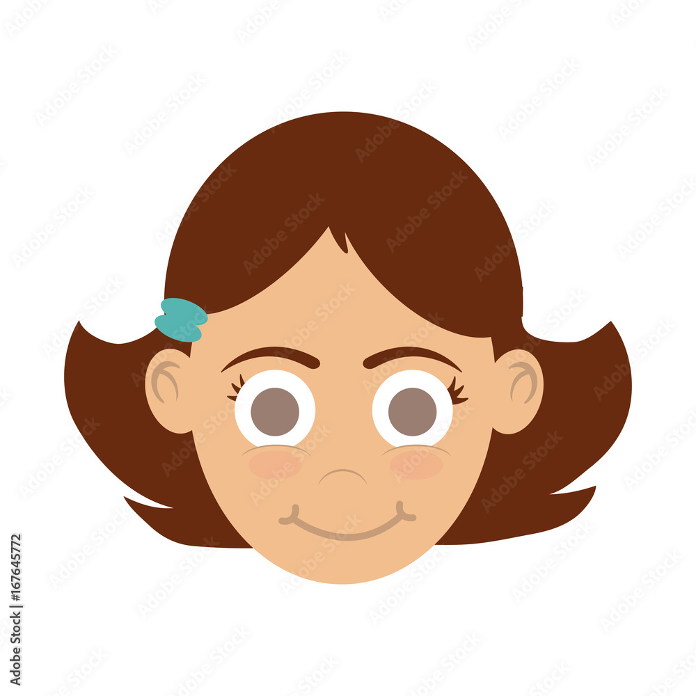 girl happy child icon image vector illustration design girl happy child icon image vector illustration design
