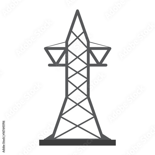 transmission tower icon image vector illustration design 