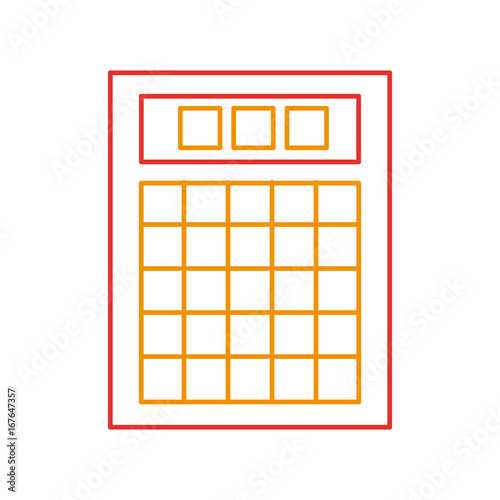 lotery board isolated icon vector illustration design