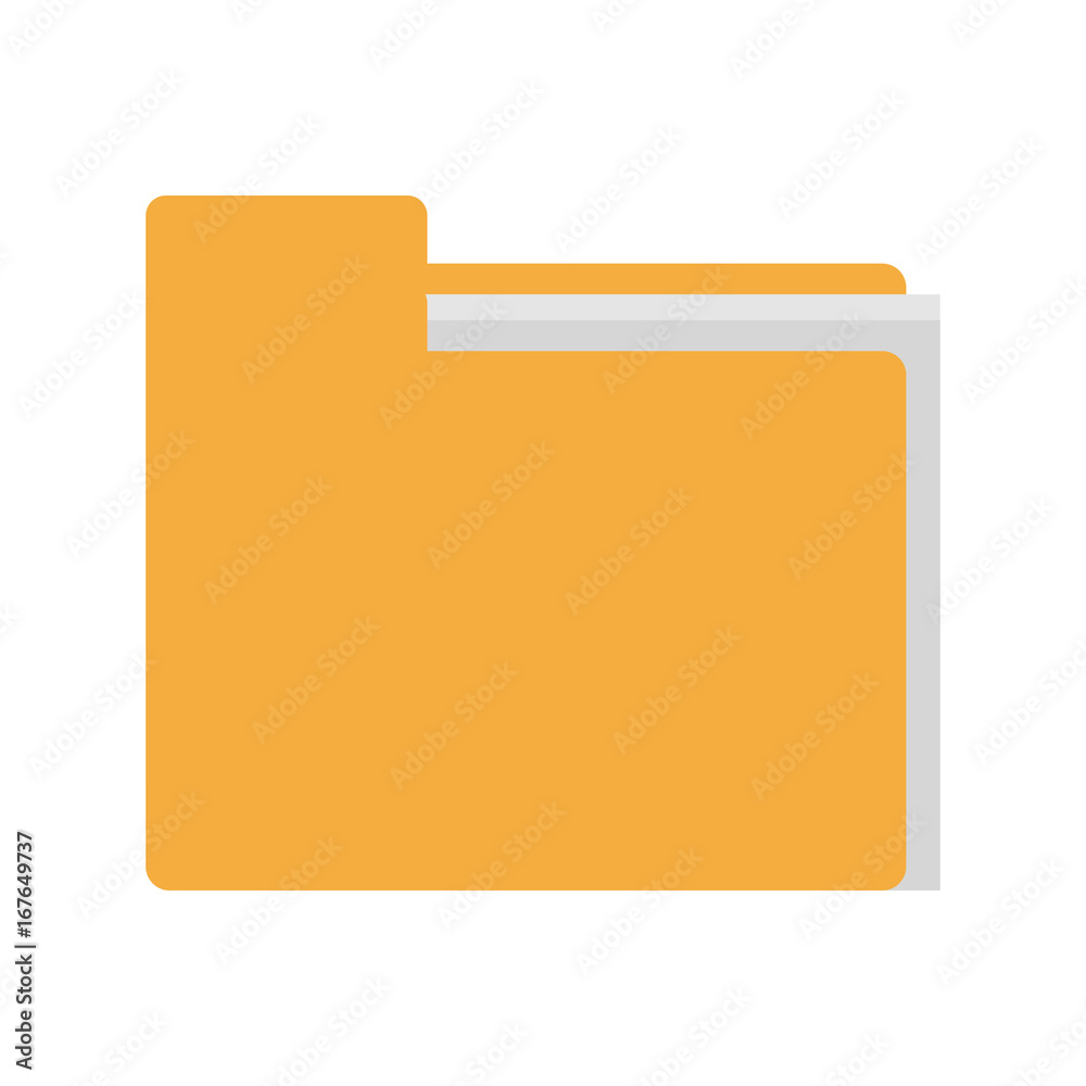 file folder icon image vector illustration design 