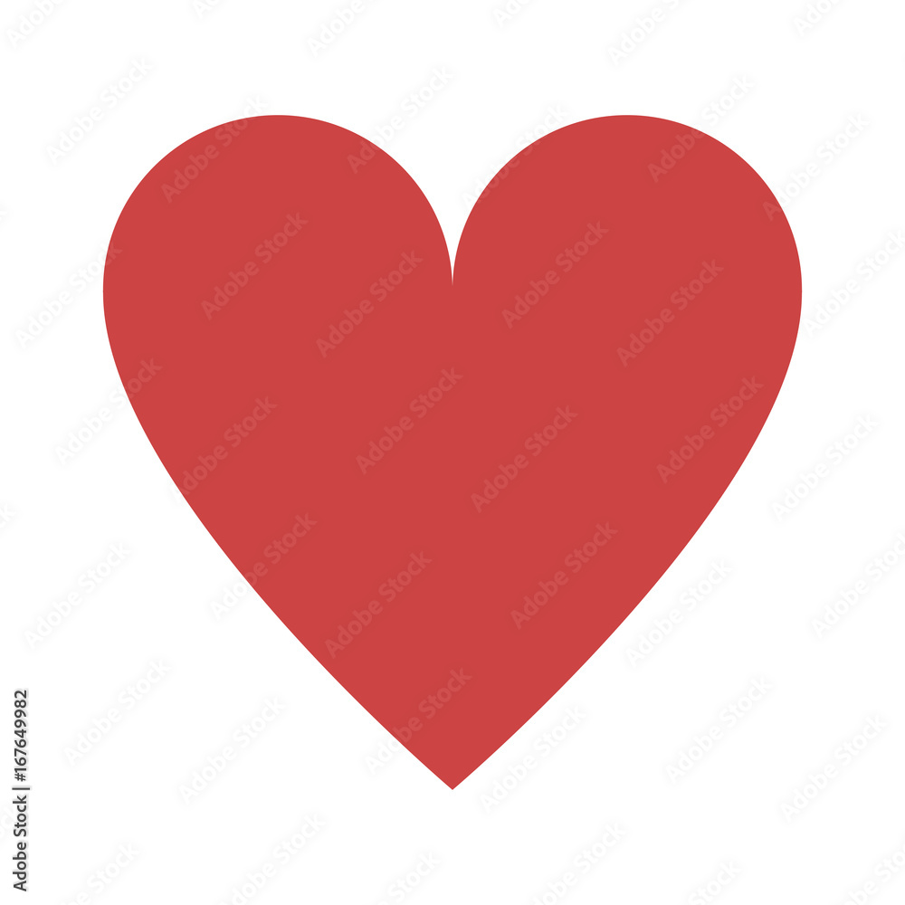 heart cartoon icon image vector illustration design 