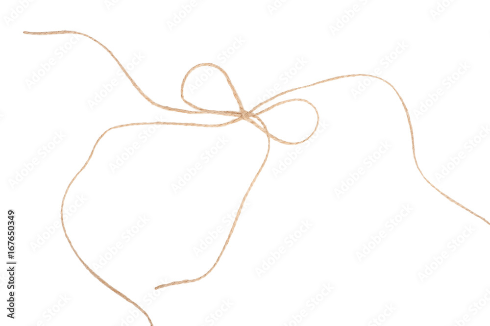 Rope with bow knot
