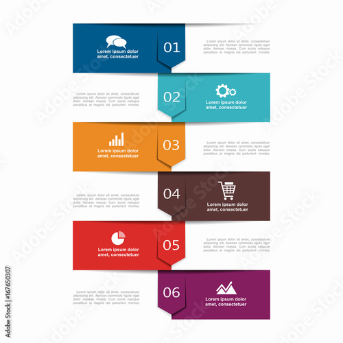 Infographic template. Can be used for workflow layout, diagram, business step options, banner, web design.
