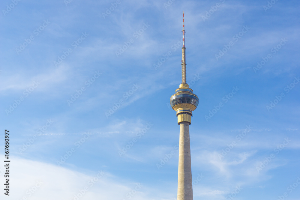 Naklejka premium China Central Radio And TV Tower