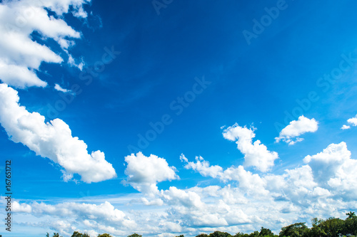 blue sky with cloud on day time