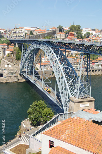 City of Porto, Portugal. Don Luis I Bridge