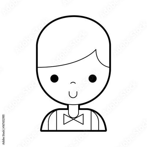 Casino dealer avatar character vector illustration design