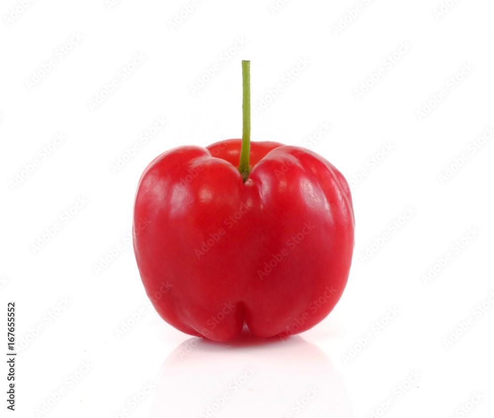 Obraz premium Acerola fruit close up on background