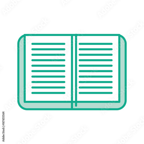 text book isolated icon vector illustration design