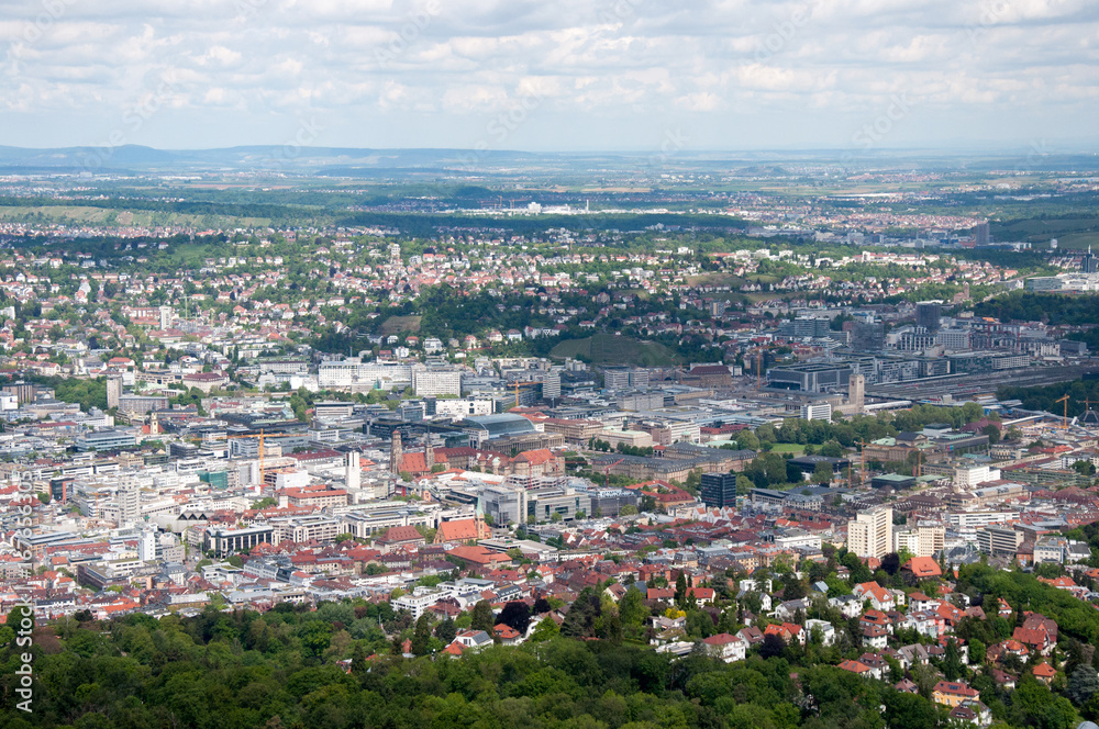 Obraz premium Panorama Stuttgart