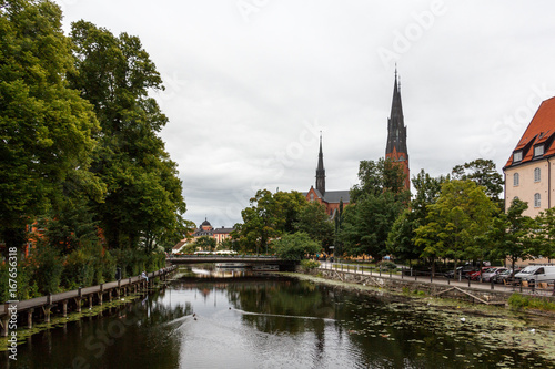 Uppsala's main landmark - The Cathedral (Uppsala domkyrka)