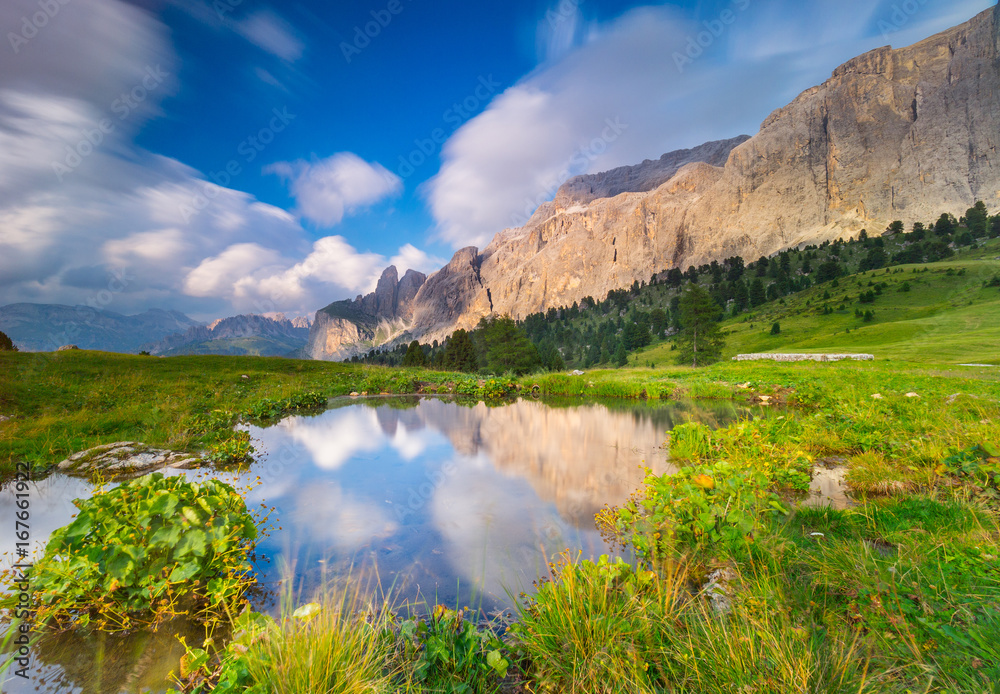 Fototapeta premium Passo Sella