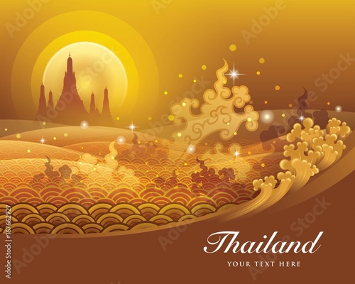 Thai water Gold wat