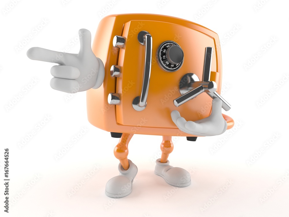 Fototapeta premium Safe character