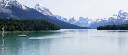 Ferry across the lake