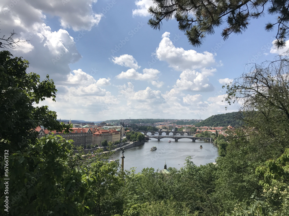 View from the Vltav river
