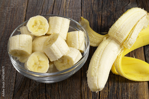 Bananas in bowl