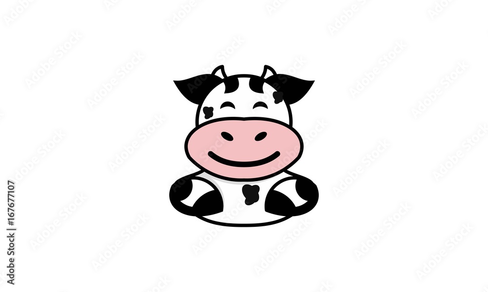 Fun & Happy Cow. Fun & Happy Cow.